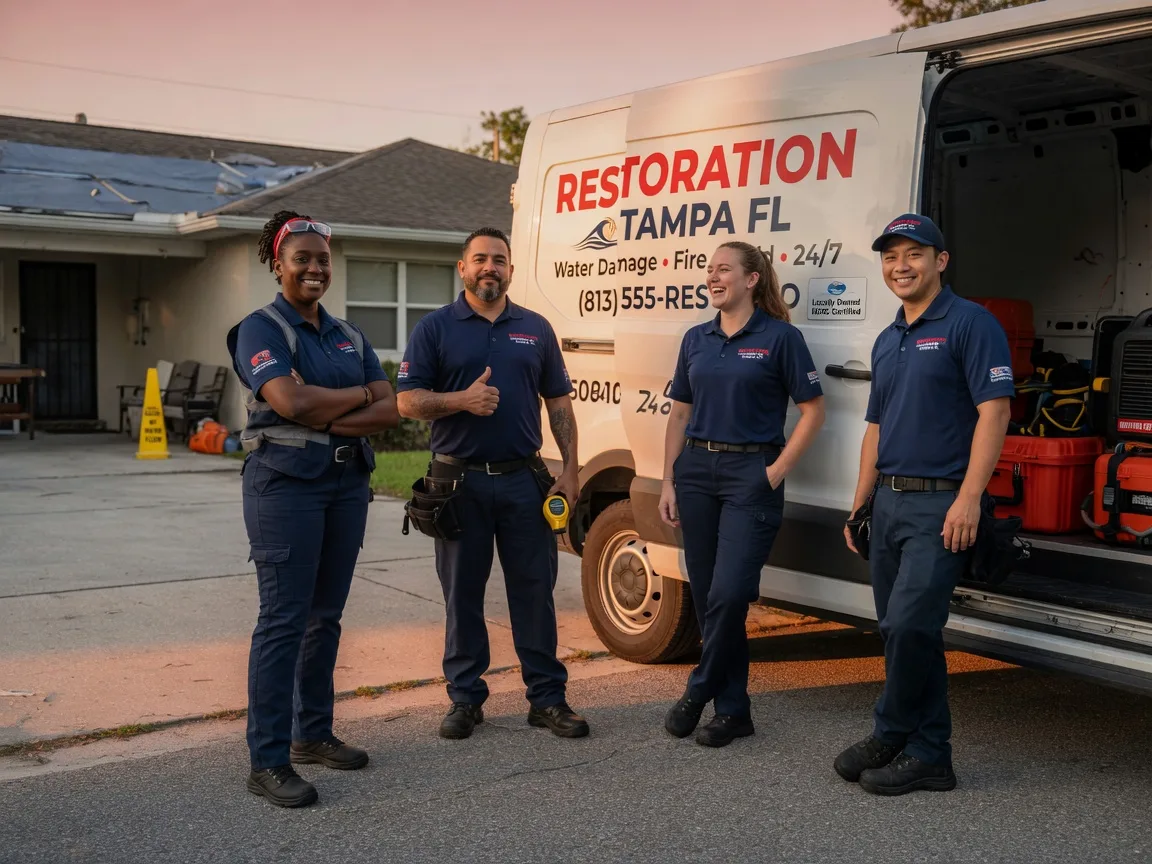 Water Damage Restoration company in Clinton, IA