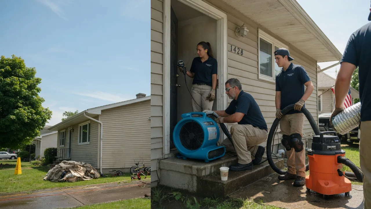 Water Damage Restoration in Clinton, IA near me